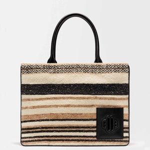 MAJE Totw bag with Stripes